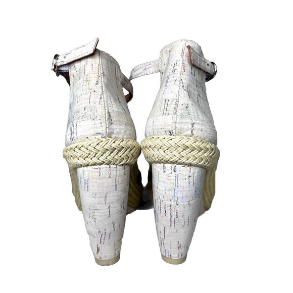 L'Amour des Pieds Women's Iksha Platform Wedge Comfort Neutral Sandal‎ Size 7.5M - Picture 7 of 11